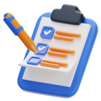 to-do-list-checklist-3d-icon-png - AD-IOS Web Development