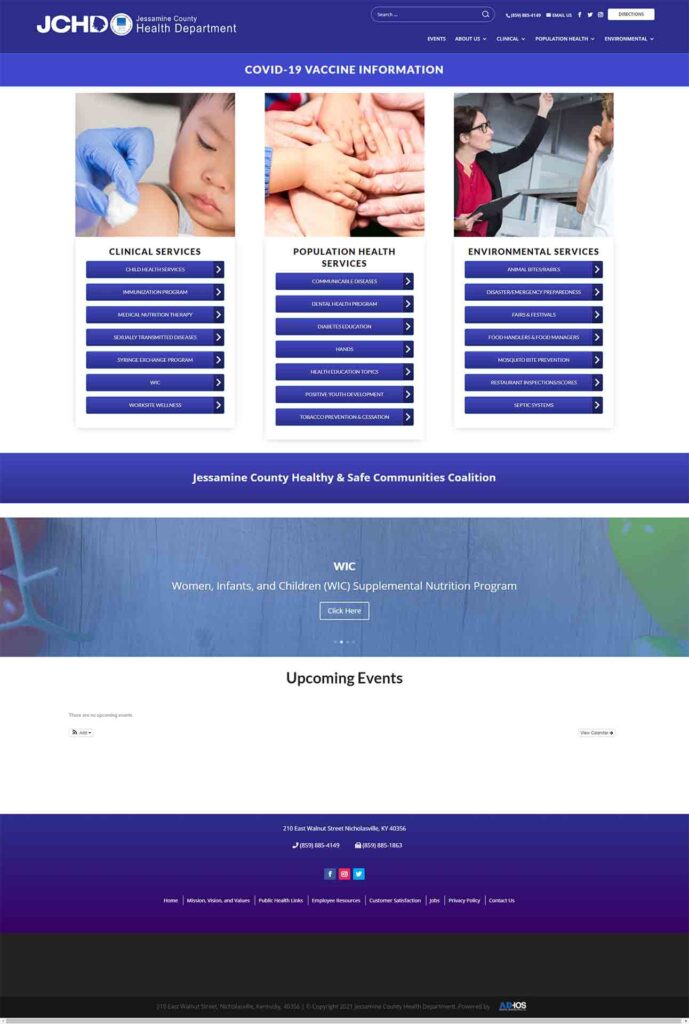 Porfolio - Jessamine County Health Department