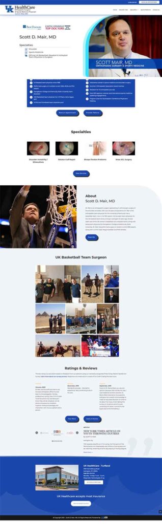 Portfolio - Scott D Mair MD